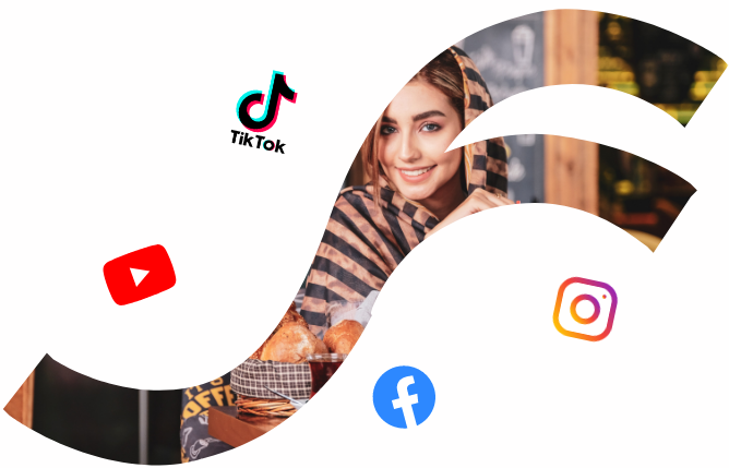flow digital social media management platforms - instagram, facebook, tiktok and youtube