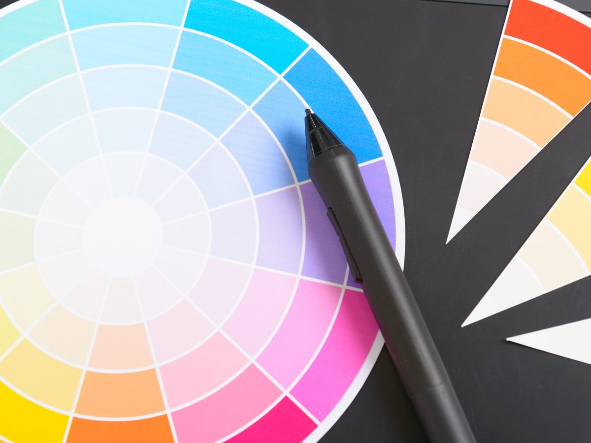 colour wheel for website ui design
